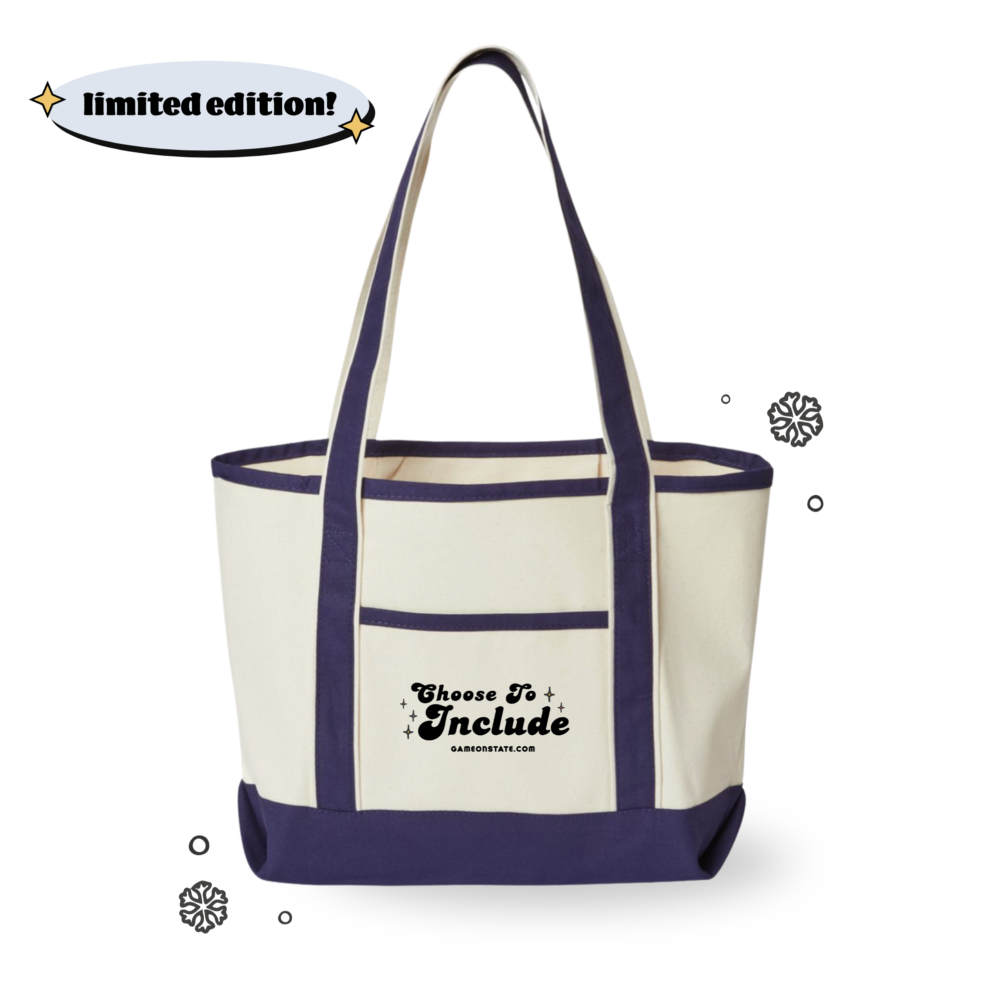 “Choose to Include” Canvas Tote – 20L