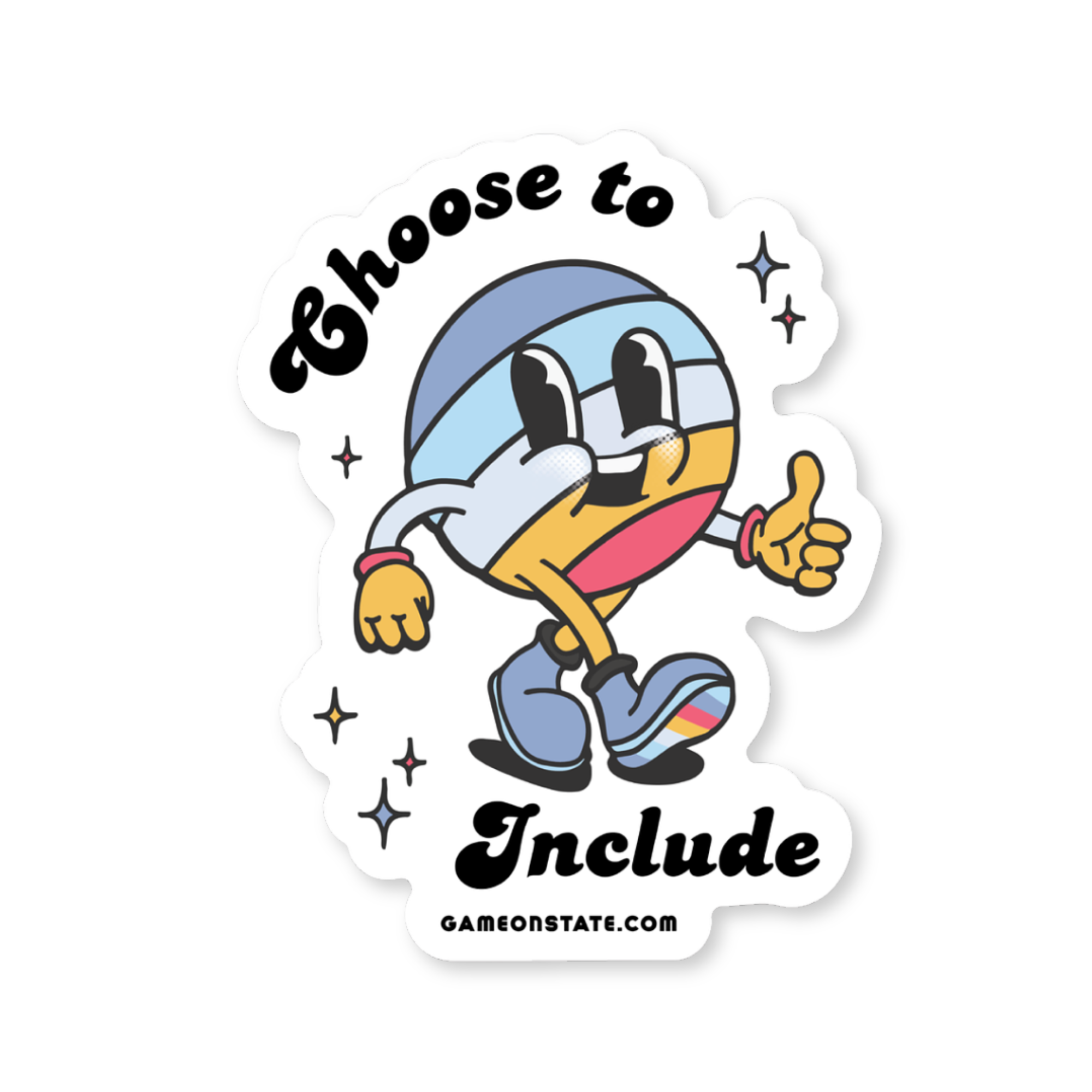 Goober “Choose to Include” Sticker