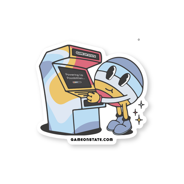 Goober “Powering Up Possibilities” Gaming Sticker