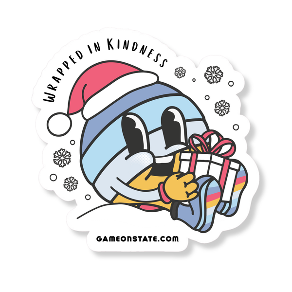 Goober Santa Sticker
