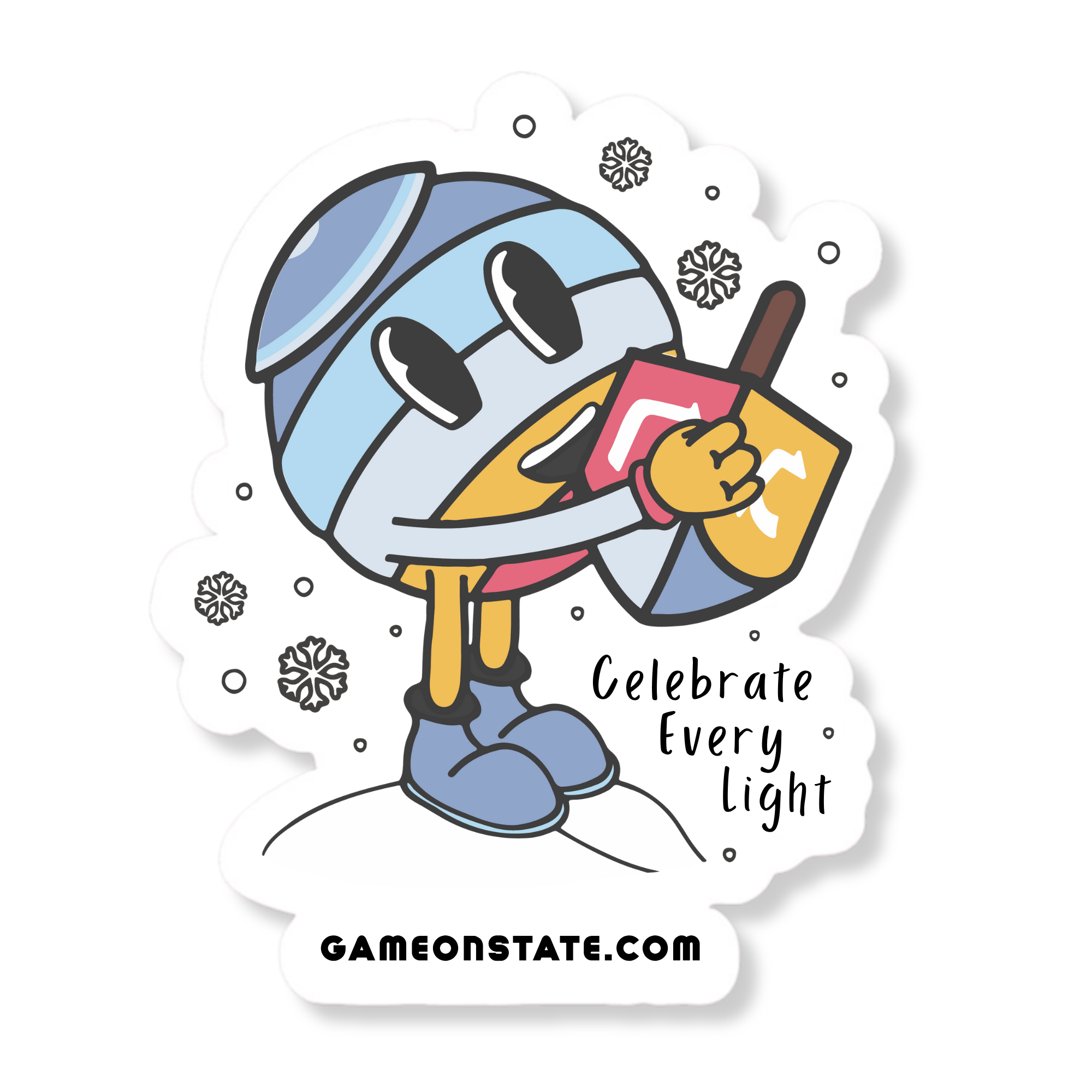 Goober Hanukkah Sticker