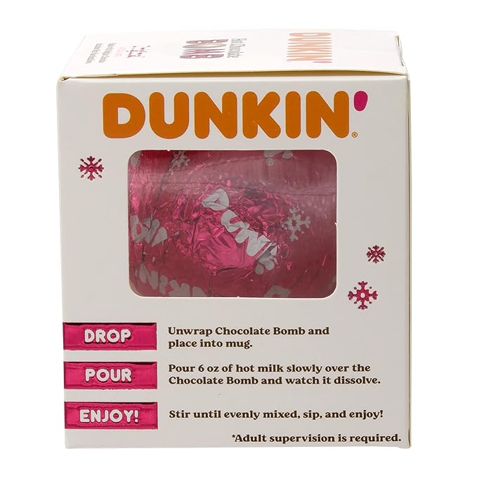 Dunkin Hot Chocolate Bomb
