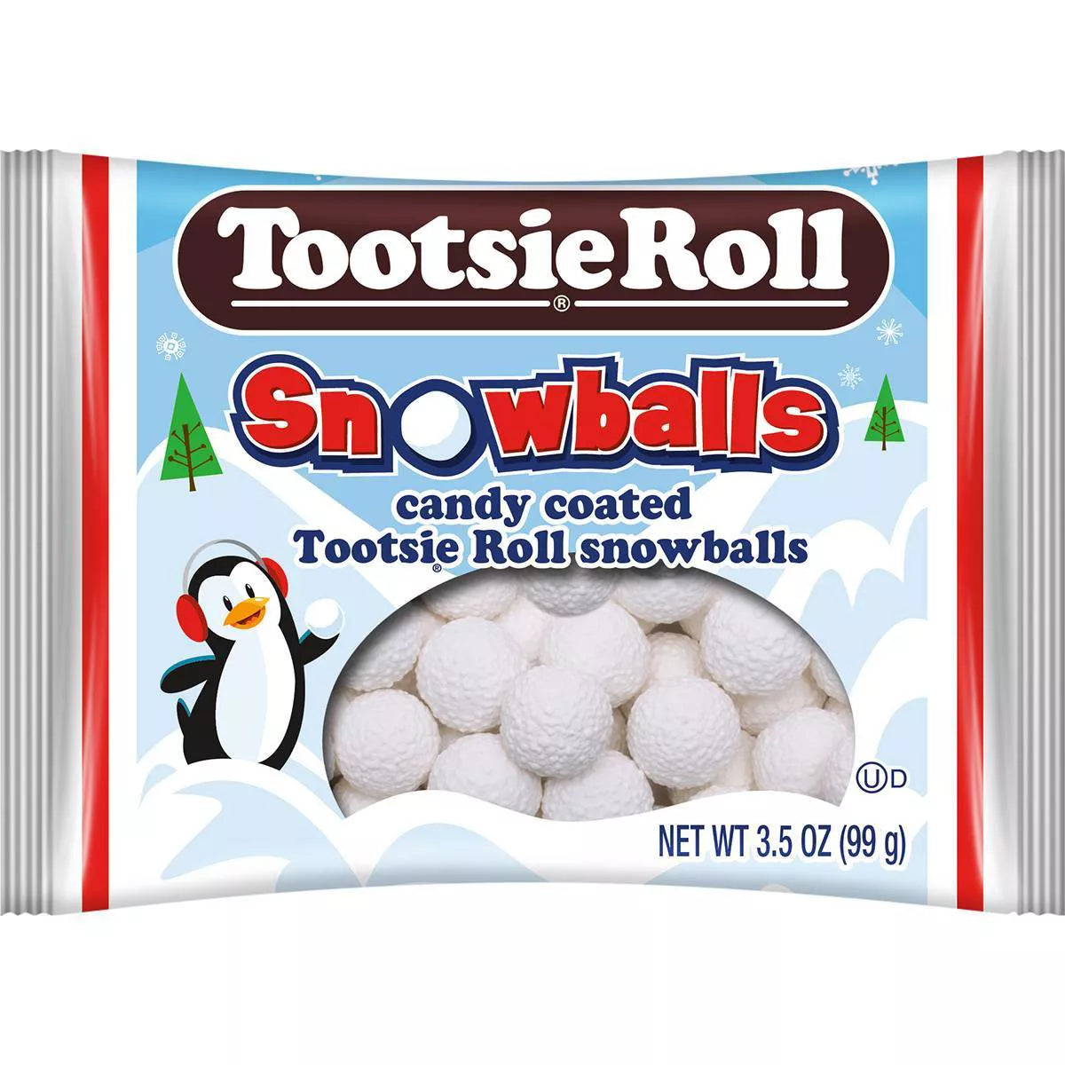 Tootsie Roll Snowballs