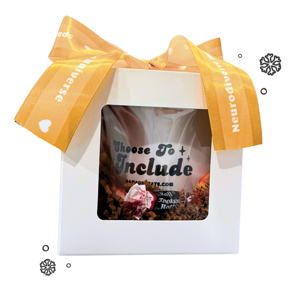 “Choose to Include” Cork-Bottom Mug – 15oz